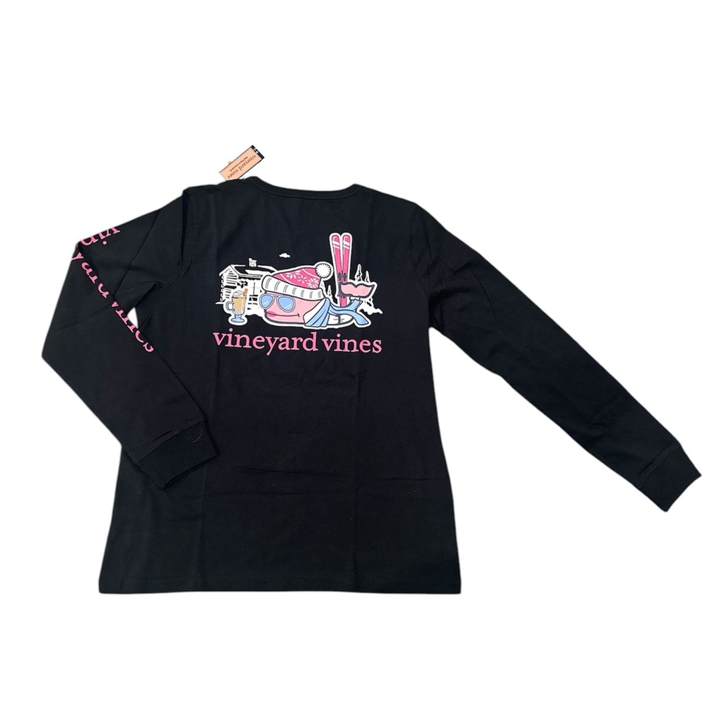NWT Vineyard Vines Women’s Long Sleeve Shirt with SKI Whale